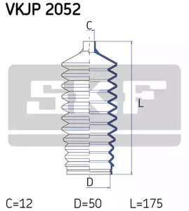 Фото VKJP2052 Комплект пыльника SKF {forloop.counter}}